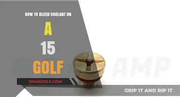 Bleeding Coolant on a 2015 Golf: Step-by-Step Guide