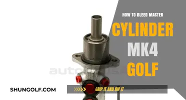 Bleeding Your MK4 Golf's Master Cylinder: A Step-by-Step Guide