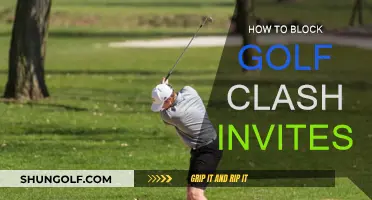 Blocking Unwanted Golf Clash Invites: A Step-by-Step Guide