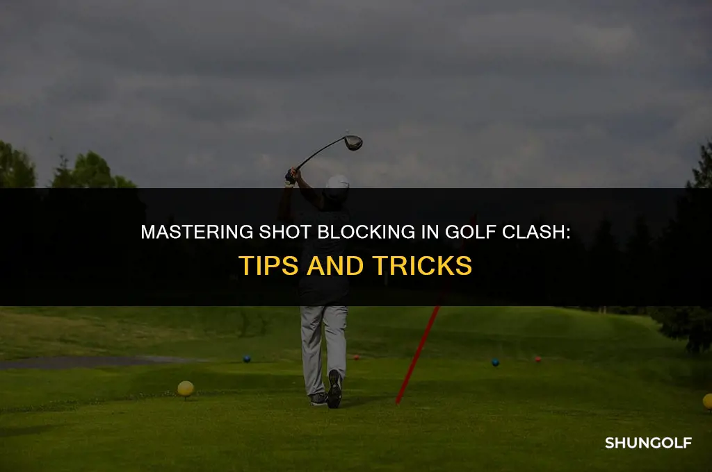 how to block your shots in golf clash
