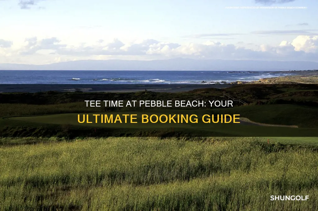 how to book a round of golf at pebble beach