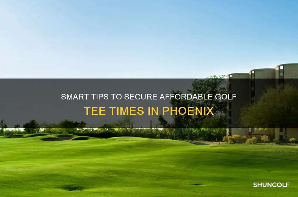 how to book cheap golf tee times in phoenix