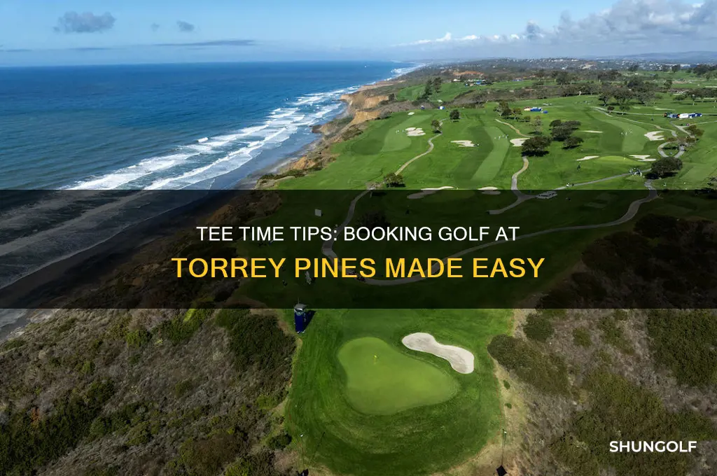 how to book golf at torrey pines