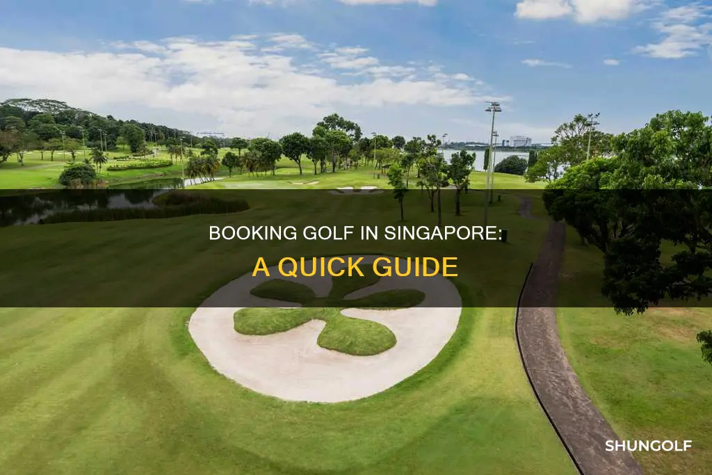 how to book golf in singapore