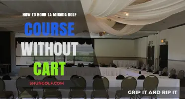 Book La Mirada Golf Course Tee Times Without a Cart