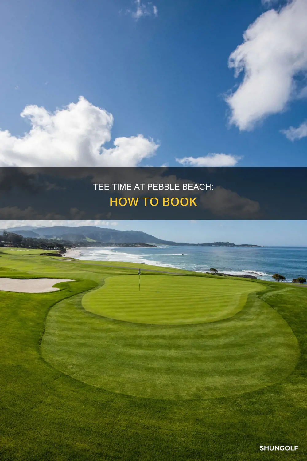 how to book pebble beach golf