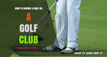 Mastering the Art of Bouncing a Ball on Your Golf Club