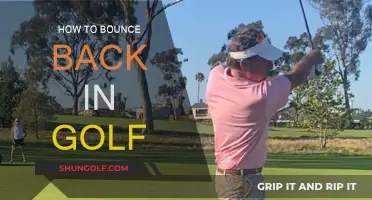 Golf: Strategies to Bounce Back and Recover Your Game