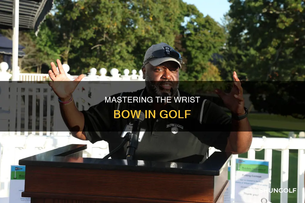 how to bow wrist golf