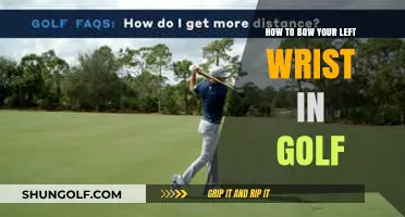 Mastering the Left Wrist Bow: A Golf Swing Essential Technique