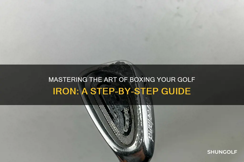 how to box a golf iron
