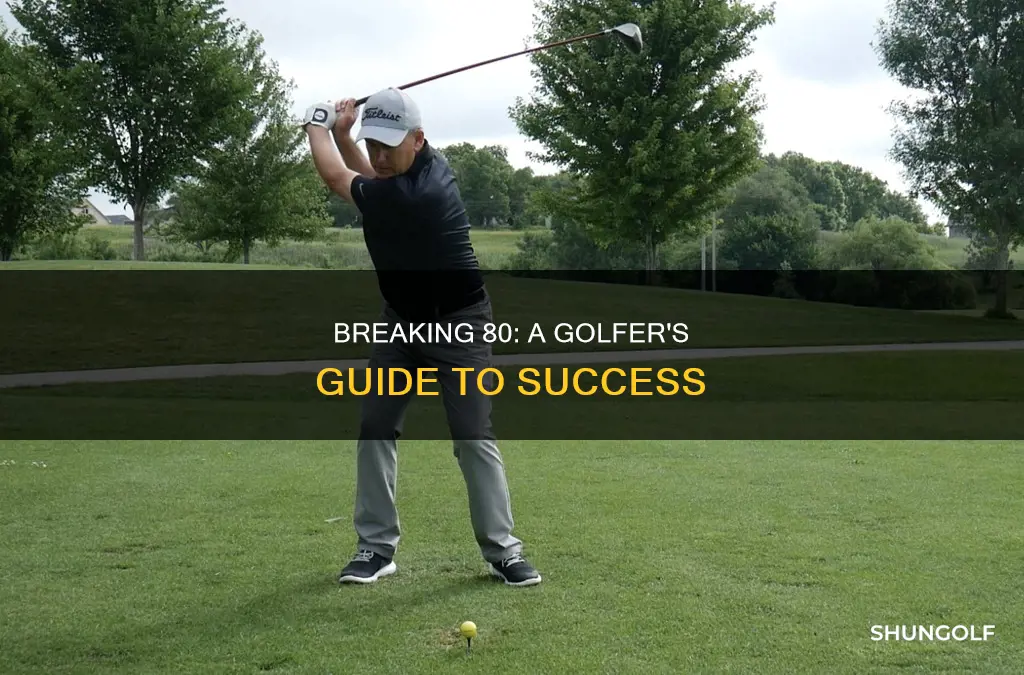 how to break 80 golf plan