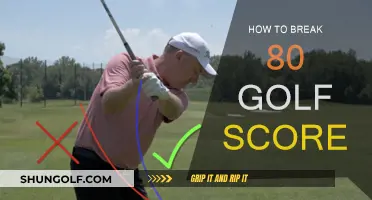 Breaking 80: Mastering Golf's Mental Game