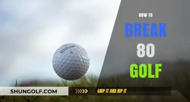 Golfing Secrets: Breaking 80 for Beginners