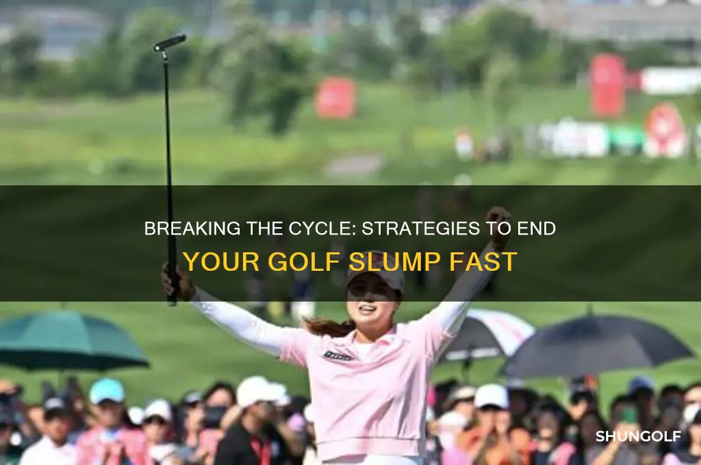 how to break a bad golf streak