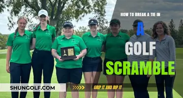 Breaking the Tie: Strategies for Golf Scramble Tiebreakers
