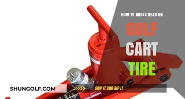 Breaking the Bead on Golf Cart Tires: A Step-by-Step Guide