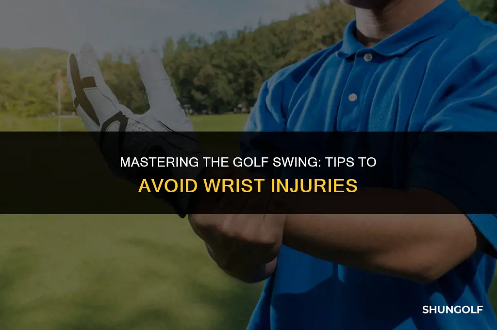 how to break wristd start of golf dwinh