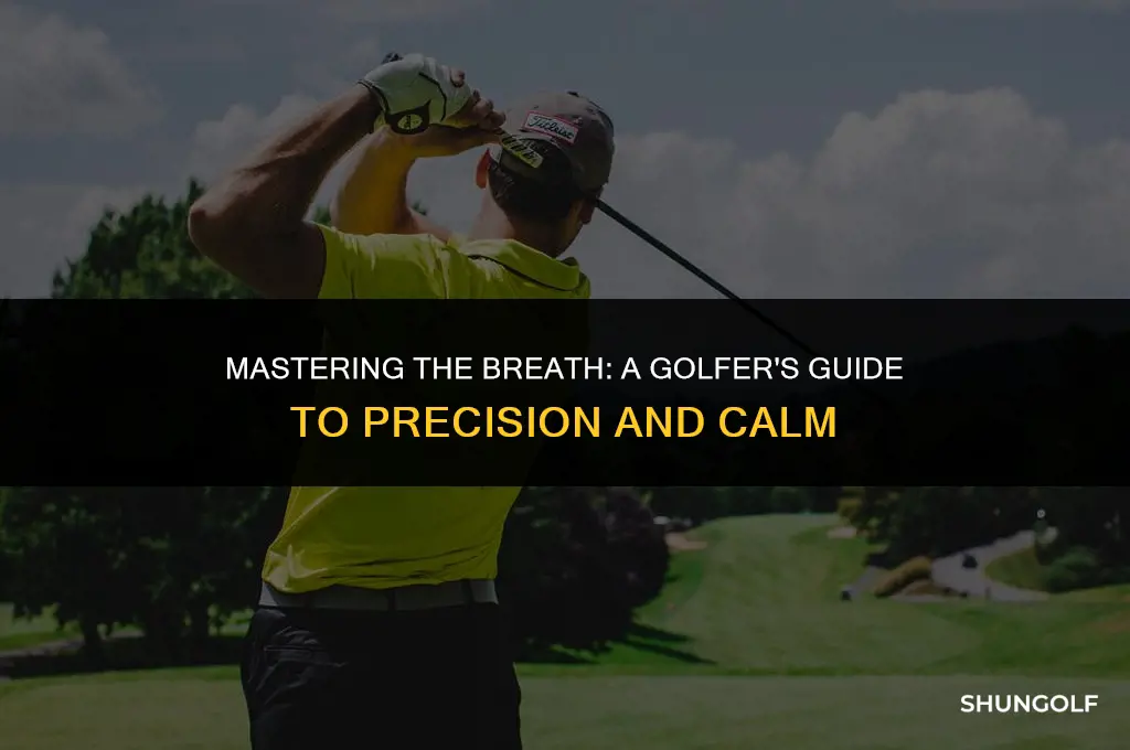 how to breathe during a golf shot
