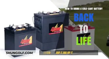 Revive Your Golf Cart Battery: Simple Steps to Restore Power