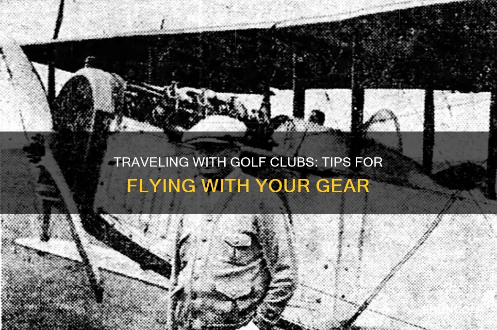 how to bring golf club onto airplane