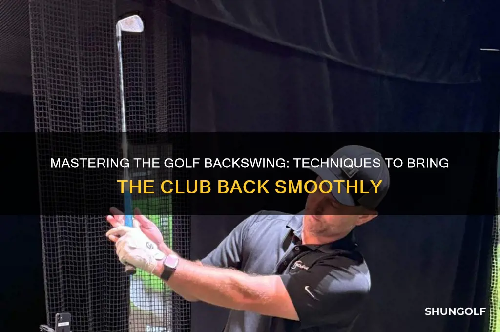 how to bring the club back in golf
