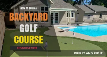 Designing Your Dream Backyard Golf Course: A Step-by-Step Guide