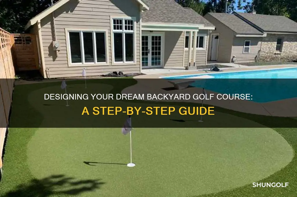 how to build a backyard golf course
