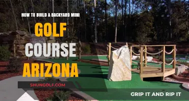 Create Your Arizona Backyard Mini Golf Course: Fun DIY Guide