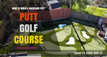 DIY Backyard Putt Putt: Crafting Your Mini Golf Paradise