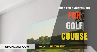 Creating a Champions Wall: Golf Course Design and Inspiration