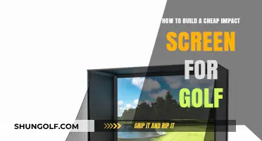 DIY Golf Impact Screen: Affordable Setup for Home Practice