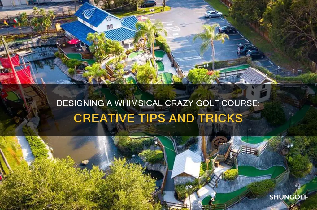 how to build a crazy golf course