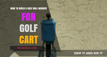 DIY Golf Cart Ball Washer: Easy Build Guide for Clean Balls