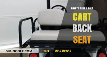 DIY Golf Cart Back Seat: Easy Installation Guide for Extra Seating
