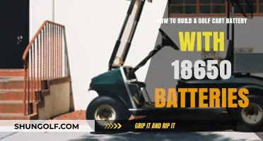 DIY Golf Cart Battery Upgrade Using 18650 Cells: A Step-by-Step Guide