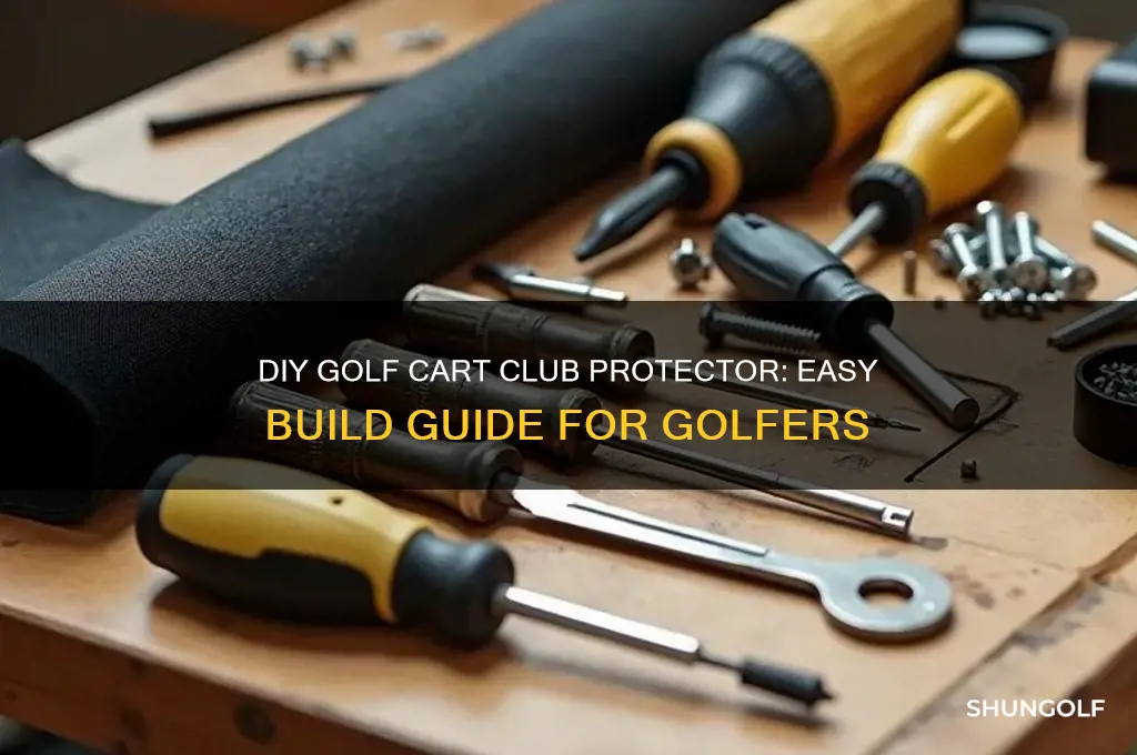 how to build a golf cart club protector