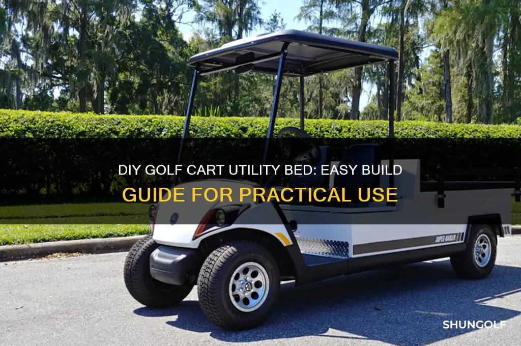 how to build a golf cart utility bed
