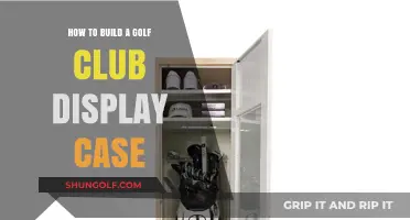Crafting the Perfect Golf Club Display Case: A Step-by-Step Guide
