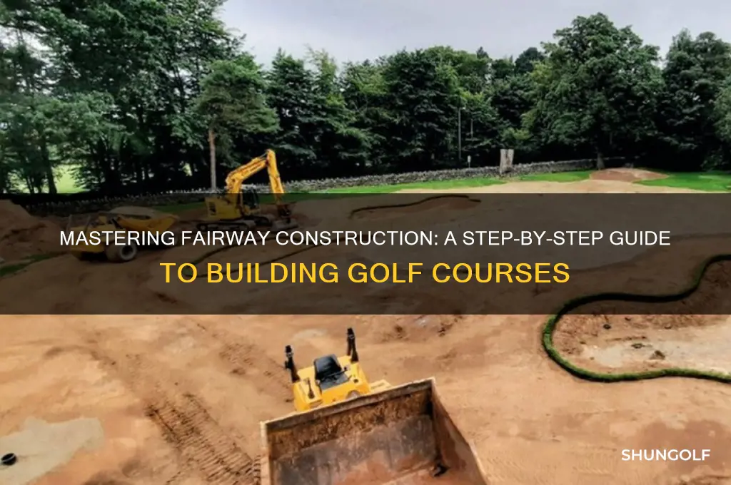 how to build a golf course fairway