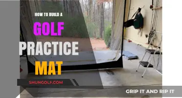 DIY Golf Practice Mat: Build Your Own Training Surface