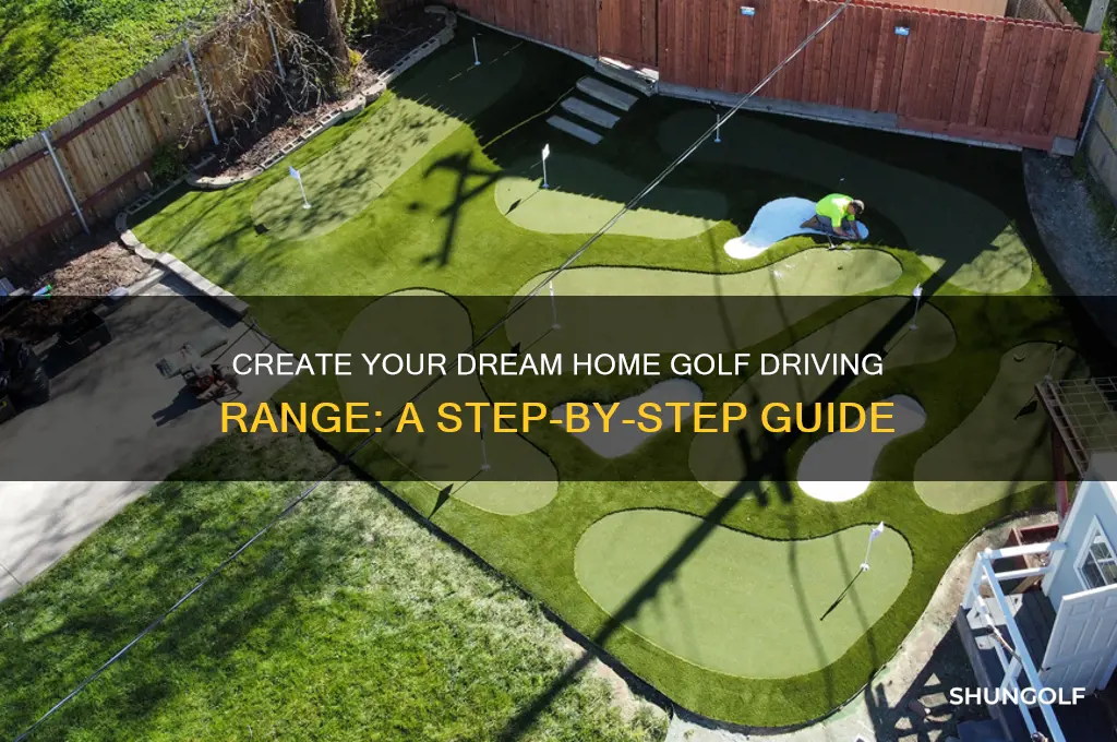 how to build a home golf driving range