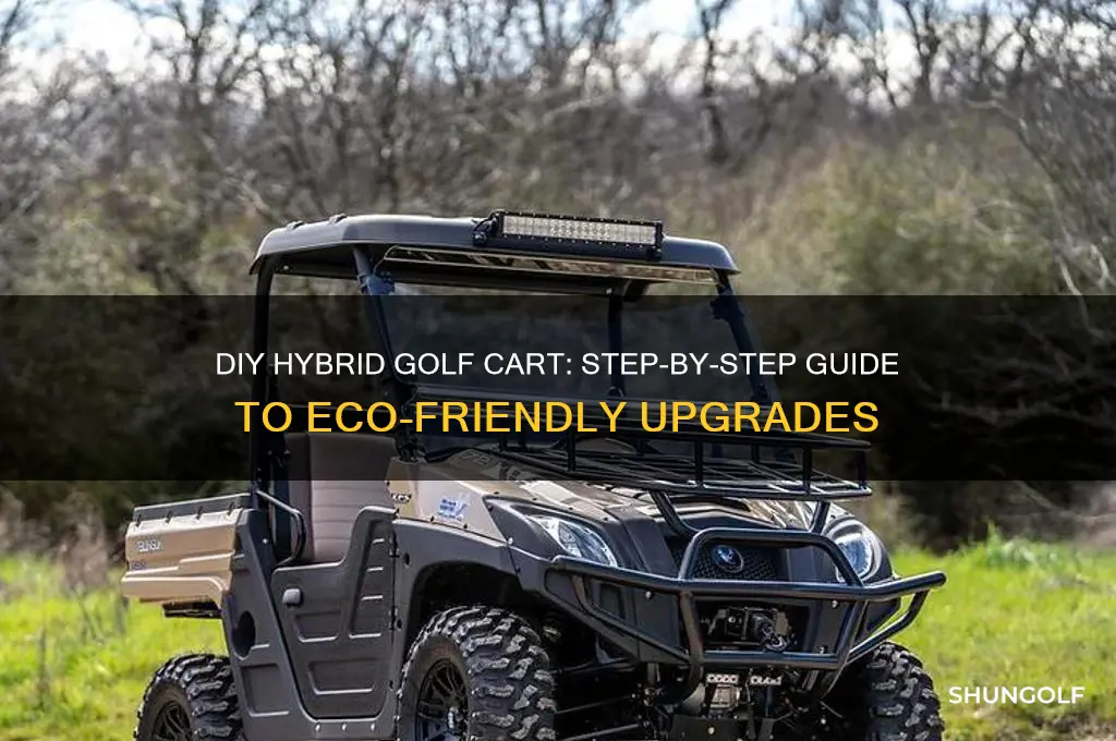 how to build a hybrid golf cart