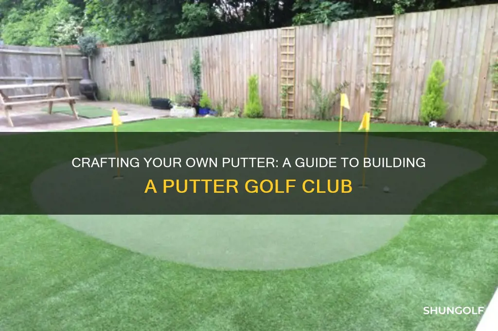 how to build a pot pot golf club