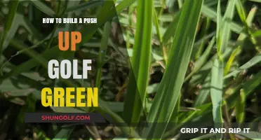 DIY Push-Up Golf Green: Step-by-Step Guide for Backyard Practice