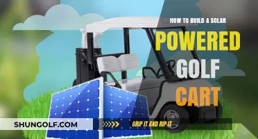 DIY Solar Golf Cart: Eco-Friendly Upgrade for Green Commutes