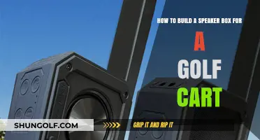 DIY Golf Cart Speaker Box: Enhance Your Ride with Custom Audio