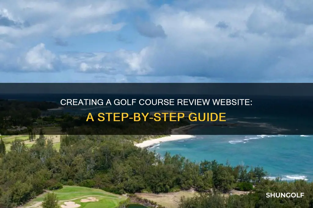 how to build a website like golf advisor