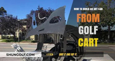 Transform Your Golf Cart into a Mobile Masterpiece: Art Car DIY Guide