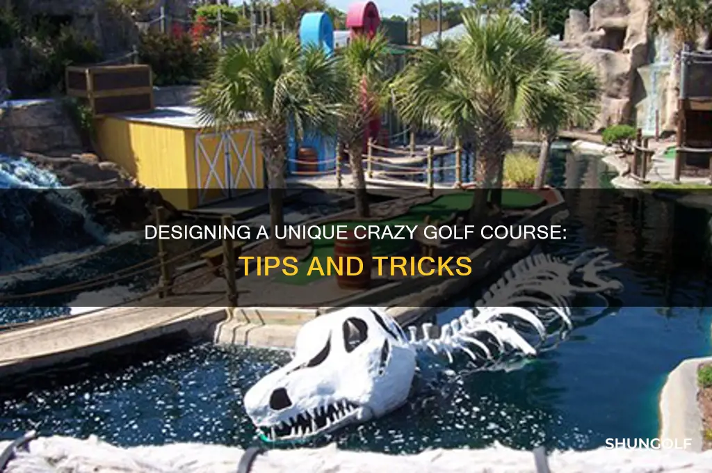 how to build crazy golf course